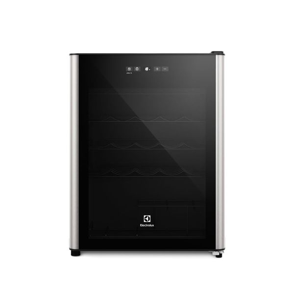 Adega de Vinho Climatizada Electrolux 24 Garrafas Uma Porta com Painel Digital (WSF24) 220V