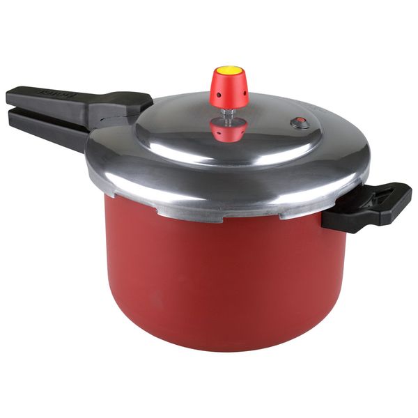 Panela de Pressão Eirilar Copacabana Antiaderente Bordô 7,5L