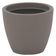 Vaso Tramontina Asteca Em Polietileno Concreto Com Prato 38cm