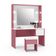 Penteadeira Infantil Helena Led E Banqueta Rosa-branca
