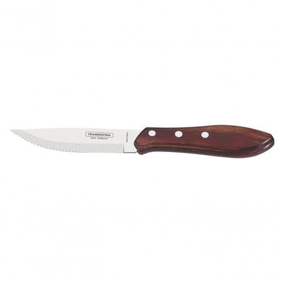Faca Para Churrasco Jumbo Tramontina Polywood Vermelho 5