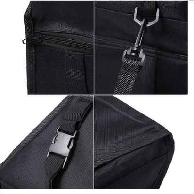 Cadeirinha Pet Transporte Assento Cachorro Gato Carro Viagem Passeio Dobrável Com Bolso Preta