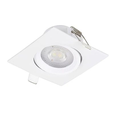 Spot Led Quadrado Direcionável Bivolt 5 Watts E 6000k - 9982 - Gaya