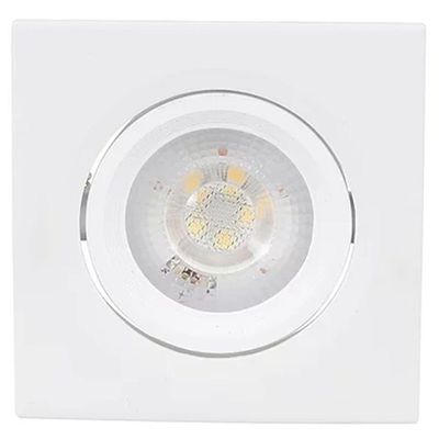 Spot Led Quadrado Direcionável Bivolt 5 Watts E 6000k - 9982 - Gaya