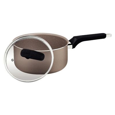 Panela Tramontina Milazzo Alumínio 20cm Com Revestimento Antiaderente Starflon Max Amêndoa