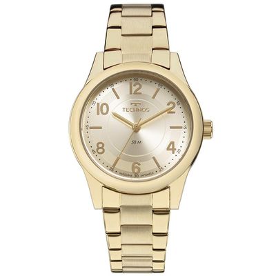 Relógio Technos Feminino Ref:2035mfts/4x Elegance Dourado