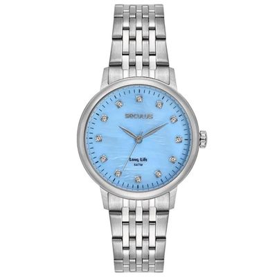 Relógio Seculus Feminino Ref: 77331l0svna3 Casual Aço Prateado