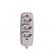 Tomada Em Barra Tripla Bipolar 2p 10a 250v Cinza - 1633 - Ilumi Tomada Tripla 2p 10a 250v Cinza 1633 Ilumi