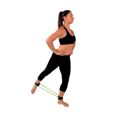 Extensor Médio com Alça de Tornozelo Bel Único / Verde