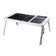 Mesa Para Notebook Com 2 Coolers Portátil Dobrável até 15,4 Polegadas