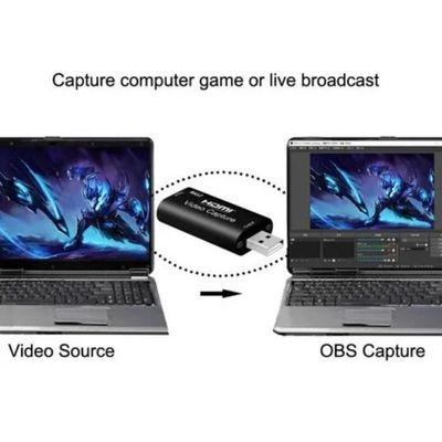 Placa De Captura Hdmi Usb 2.0 4k 1080p Streaming Gamer Live