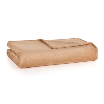 Cobertor Queen Peluciado Karsten Belmond Creme 260x240 cm