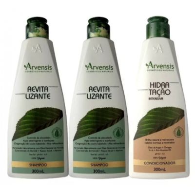 Kit Arvensis Revitalizante Hidratante Shampoo + Condicionador