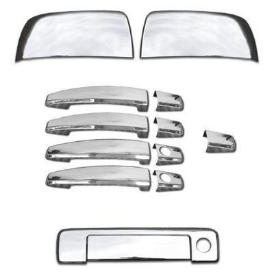 Kit Aplique Cromado Maçaneta Retrovisor Tampa Traseira S10 2012 à 2016