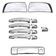 Kit Aplique Cromado Maçaneta Retrovisor Tampa Traseira S10 2012 à 2016
