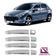 Aplique Cromado Maçaneta Peugeot 307 Citroen C3 2003 à 2012 4 Portasb