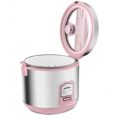 Panela de Arroz Elétrica Rosa Britânia 10 Xícaras BPAE10C 110V