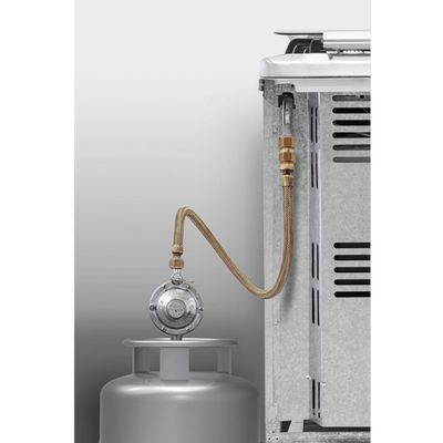 Kit Instalação Gás GLP de Botijão com Regulador para Fogão de Piso e Cooktop Electrolux Não se aplica