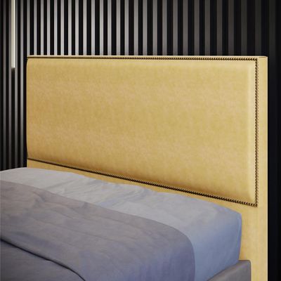Cabeceira Box Casal Com Tachas 160 cm Vicenza L02 Couríssimo Casco Fendi - Lyam Decor