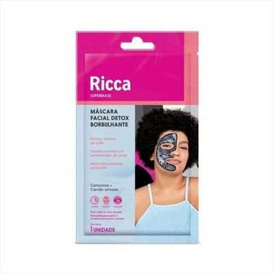 Ricca Máscara Borbulhante Para Desintoxicar A Pele
