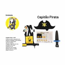 Fantasia - Capitão Pirata - Teliê Brinquedos