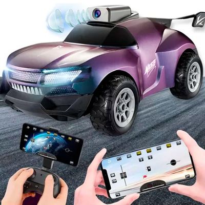 Carrinho Controle Remoto Com Câmera Wifi Carro Recarregavel Cor Gradiente