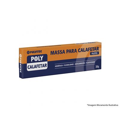 Massa Calafetar Pulvitec 350G Cinza 21 Filetes