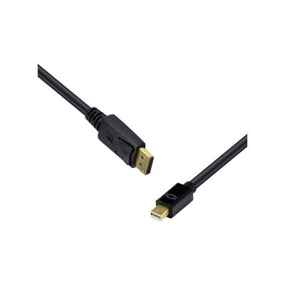 Cabo Displayport X Mini Displayport Ultra Hd 60hz 2 Metros Dpmdp13-2
