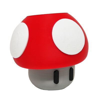 Cogumelo Porta Objeto Super Mario Bros Toad 3D