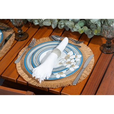 Aparelho de Jantar Tramontina Nix em Porcelana Decorada 30 Peças