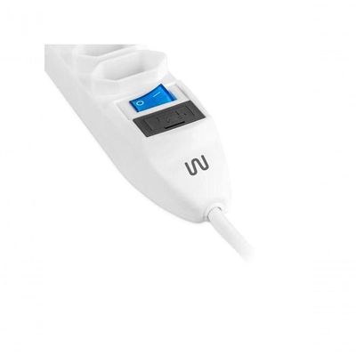 Filtro De Linha Multilaser Wi222 6 Tomadas Linear Branco