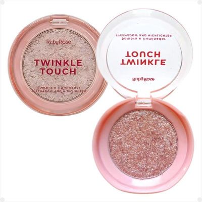 Kit Ruby Rose Brow Rise Sobrancelha+iluminador Pink Luster