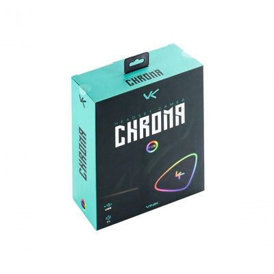 Fone De Ouvido Headset Gamer Chroma Usb 7.1 Rgb Rosa - Gh804