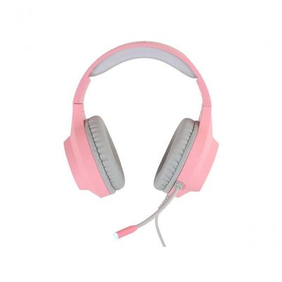 Fone De Ouvido Headset Gamer Chroma Usb 7.1 Rgb Rosa - Gh804