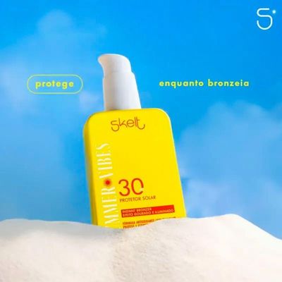 Skelt Bronzeador Summer Vibes Fps30 - Protetor Solar 170ml