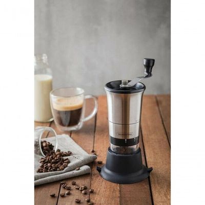 Moedor Para Café Tramontina Realce Em Inox Com Copo De Acrílico