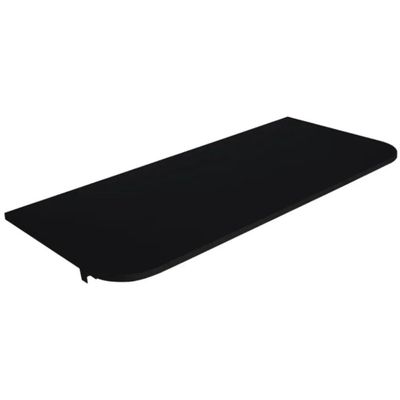 Mesa Em Mdp Preta 15mm Com Suporte Dobrável - Mds9040pr - Multivisâo