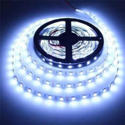 Espelho Decorativo 90x65 De Led Branco Orgânico Abstrado Com Bateria Branca