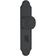 Fechadura Para Banheiro Fano 823-02 Com Espelho Preto Fosco - 56325 - Stam