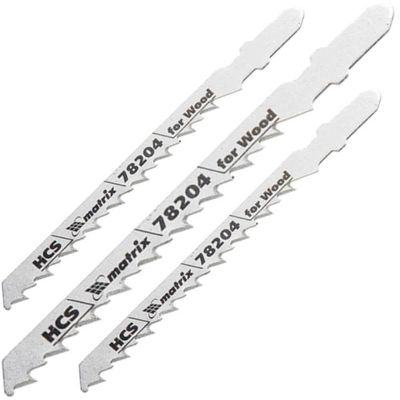 Kit Com 3 Lâminas Serra Tico Tico 75x4mm Em Aço Carbono - 782049 - Mtx