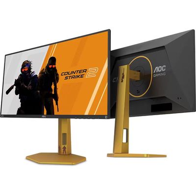 Monitor Gamer AOC CS25G/78 310Hz/0,3MS/24,5`` Preto com Dourado / Bivolt