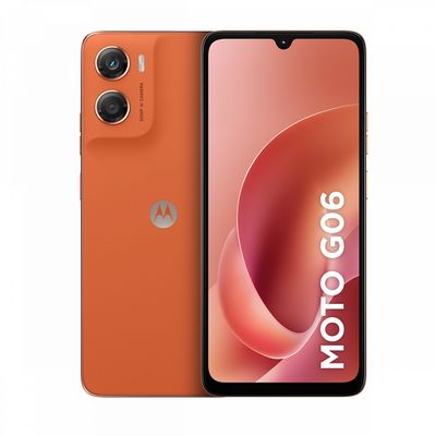 Smartphone Moto g06 4G Tela 6,9 128GB Câmera 50MP Laranja Motorola Laranja / Bivolt