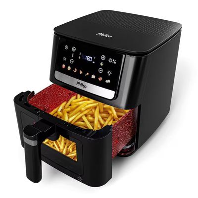 Fritadeira Elétrica PAF65A Redstone 6,5L 1700W Air Flow Philco Preto / 220V