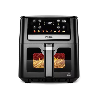 Fritadeira Elétrica PAF65A Redstone 6,5L 1700W Air Flow Philco Preto / 220V