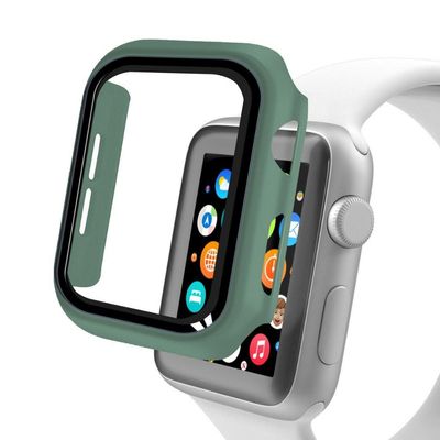 Case Armor para Apple Watch 42MM - acompanha película integrada na case - Verde - GshIeld