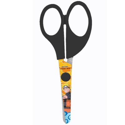 TESOURA ESCOLAR LÂMINA DECORADA - NARUTO - 13CM - TRIS