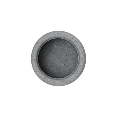 Vaso Tramontina Lótus em Polietileno Granito Pedra 8,5 cm