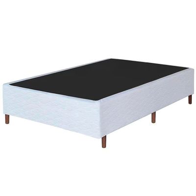 Cama Box Casal Itália Pillow Top Molas Ensacadas 69x138x188cm Umaflex Branco