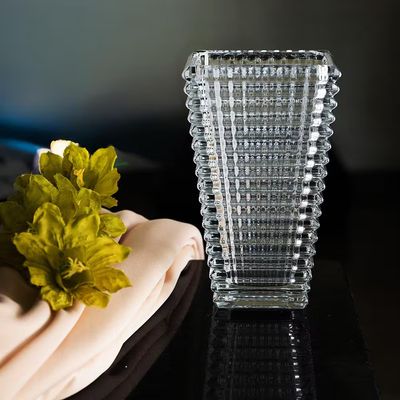 Vaso Maya Cristal Elegância Duradoura Design Suave Wolff Transparente