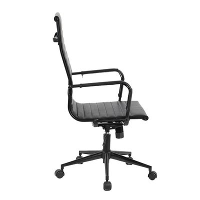 Cadeira de Escritório Presidente Giratória com Relax New Best All-Black Preta